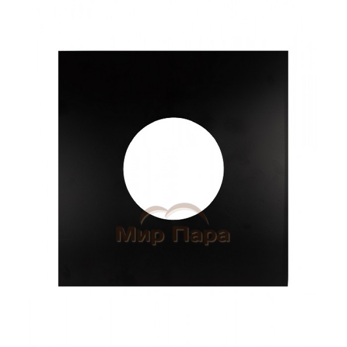 Лист к ППУ BLACK (AISI 430/0,5мм) д.205 (500х500) 